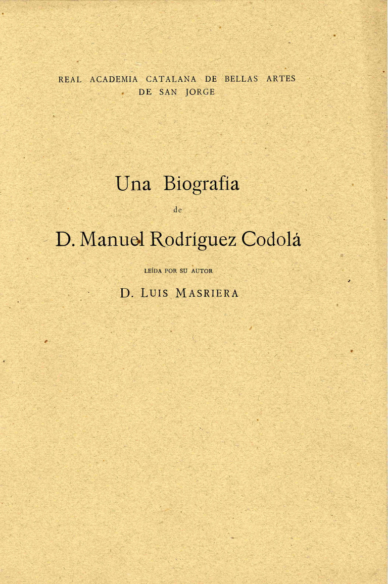 Una biografía de D