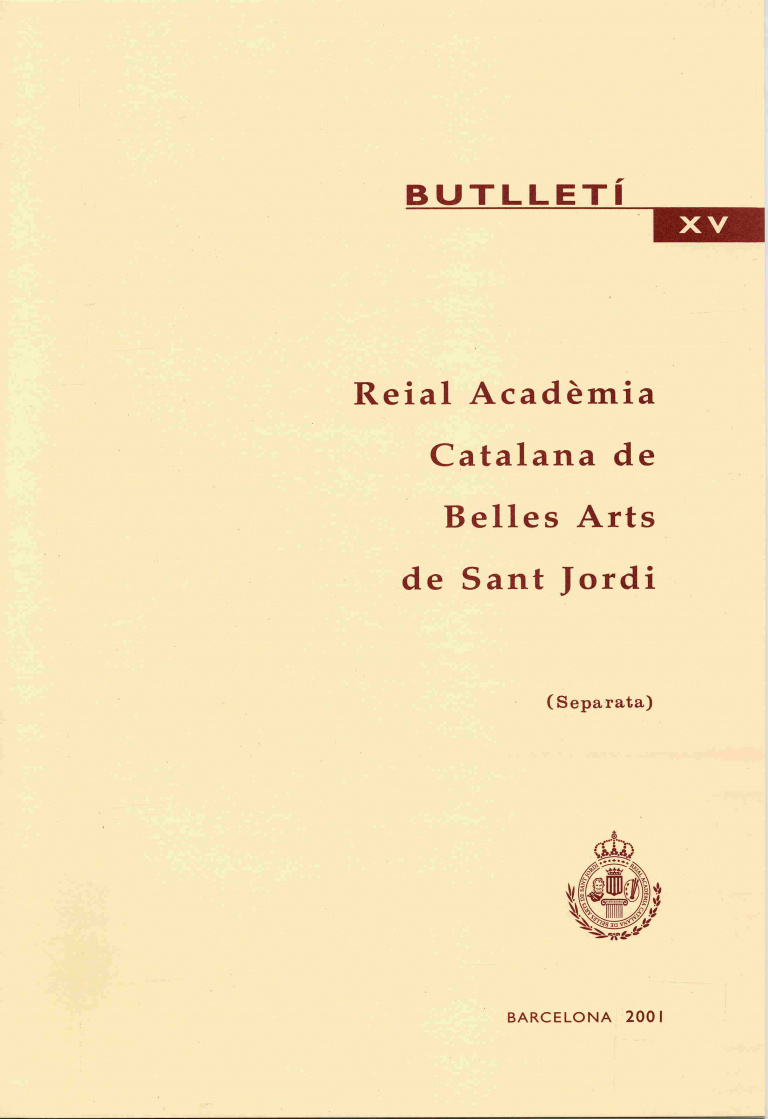 Vida académica durante el año 2001 - Gil Nebot, Leopoldo (Separata)