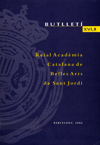 Butlletí de la Reial Acadèmia Catalana de Belles Arts de Sant Jordi