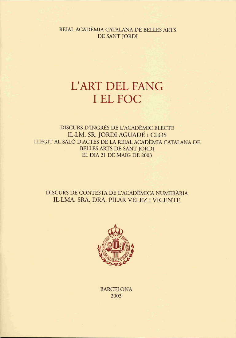 L'art del fang i el foc - Aguadé i Clos, Jordi