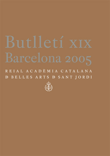 Butlletí de la Reial Acadèmia Catalana de Belles Arts de Sant Jordi