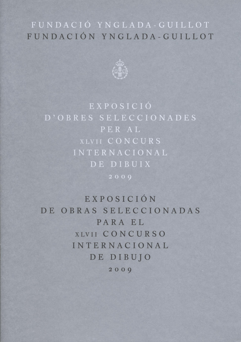 Exposició d'obres seleccionades per al XLVII concurs internacional de dibuix 2009 (8 pàg., 22,5 cm.)