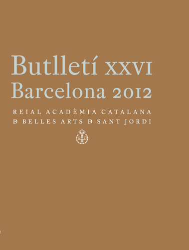 Butlletí de la Reial Acadèmia Catalana de Belles Arts de Sant Jordi