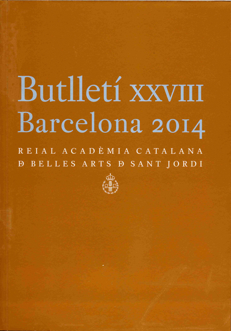 Butlletí de la Reial Acadèmia Catalana de Belles Arts de Sant Jordi