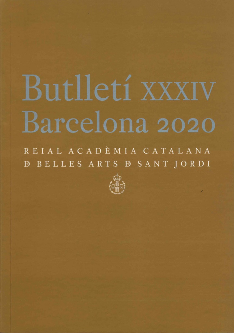 Butlletí de la Reial Acadèmia Catalana de Belles Arts de Sant Jordi