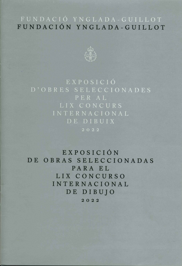 Catàleg de l'exposició de dibuixos del concurs internacional de dibuix de la Fundació Ynglada-Guillot