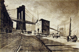 Estampa - Pont de Brooklyn -